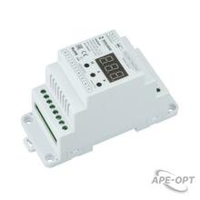 Изображения товара INTELLIGENT ARLIGHT Диммер SMART-DALI-104-62-ADDR-DIM-DT6-DIN White (12-24V, 4x5A) (IARL, IP20 Пластик, 5лет) | 028422 | Arlight
