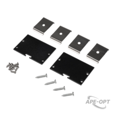 Изображения товара Заглушка торцевая для профиля PAL5035 BLACK /набор 2шт/ | .5058996 | Jazzway