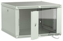 Изображения товара ITK LINEA W Шкаф 6U 600х600мм дверь стекло серый 2.0| LWR3-06U66-GF-2| ITK