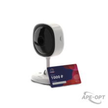 Изображения товара Комплект облачного видеонаблюдения: Камера TR-W2C1 + TRASSIR Облако 1000