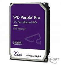 Изображения товара Жёсткий диск WD HDD 22 Tb SATA III Purple 3.5", 512Мb, 7200rpm, WD221PURP