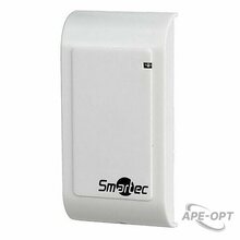 Изображения товара ST-PR011EM-WT - Считыватель EM Smartec, белый, интерфейс Wiegand 26, до 3-8 см, -45°+60°С, 82х42х15 мм, 12 В DC, 30 мA