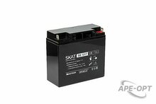 Изображения товара 2536 SKAT SB 1217 АКБ свинцово-кислотная тип AGM 12V 17Ач Iзар.5,1А, клеммы под болт М6