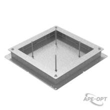 Изображения товара Напольная коробка 450х450х48, Сендзимир цинк, 085850 | НК-450х450х48-СЦ | Ostec