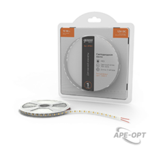 Изображения товара Лента светодиодная Basic LED 5050/60 12V 10W/m 700lm/m 3000K 10mm IP65 5m 1/100 | BT051 | Gauss