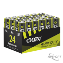 Изображения товара Батарейка R 6 ФАZА Heavy Duty Pack-24 арт.5042292