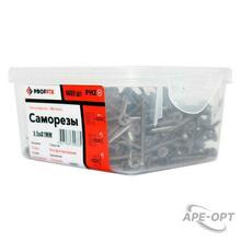 Изображения товара Саморез СГМ 3,5х41 усиленный (TWN) (400 шт) - контейнер | 146477 | PROFFIX