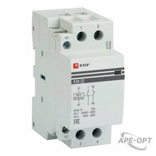Изображения товара Контактор модульный КМ 32А NО+NC (2 мод.) EKF PROxima | km-2-32-11 | EKF