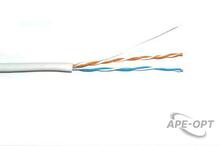 Изображения товара Кабель связи витая пара U/UTP, кат.5E 2х2х24AWG solid, PVC, 500м, серый | LC1-C5E02-111 | ITK