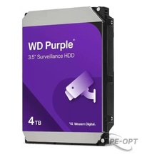Изображения товара Жесткий диск WD SATA-III 4TB WD44PURZ Surveillance Purple (5400rpm) 128Mb 3.5"