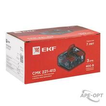 Изображения товара Клемма СМК 221-413 3 отверстия 0.2-4.0 мм2 (100шт.) EKF PROxima|plc-smk-221-413|EKF