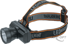 Изображения товара Фонарь светодиодный налобный 93 889 NPT-H31-ACCU налоб.1LED,3Вт li-ion 0,6Ач | 93889 | Navigator
