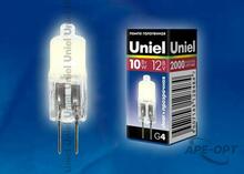 Изображения товара Лампа галогенная капсульная JC-12/10/G4 CL | 00480 | Uniel