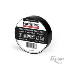 Изображения товара Изолента ПВХ 15x0.13х20 (черн) | 90809 | Fortisflex