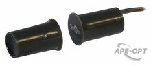 Изображения товара ST-DM010NC-BR - Магнитоконтактный датчик Smartec, НЗ, коричневый, врезной для деревянных дверей, миниатюрный, зазор 25 мм