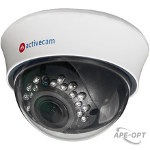 Изображения товара AC-TA363IR2 - Купольная 1Мп TVI видеокамера с вариофокальным объективом и ИК-подсветкой