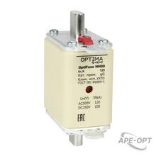 Изображения товара Вставка плавкая OptiFuse NH00-125-gG-УХЛ3 | 374936 | КЭАЗ