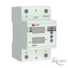Изображения товара Реле напряжения и тока с дисплеем MRVA 40A EKF PROxima | MRVA-40A | EKF