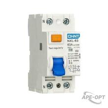 Изображения товара Устройство защитного отключения (УЗО) NXL-63 6kA 1P+N 40A 30mA AC (R) | 280723 | ЧИНТ (CHINT)