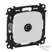 Изображения товара Valena ALLURE DIY Белый Розетка TV проходная, 1,5дБ/14дБ 0-2400 МГц | 753761 | Legrand
