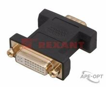 Изображения товара Переходник штекер VGA - гнездо DVI-I | 17-6808 | REXANT