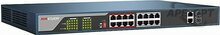 Изображения товара Управляемый PoE коммутатор DS-3E1318P-SI - L2, Смарт-управляемый, 16 10/100M RJ45 PoE-порт, 2 Gigabit combo порт