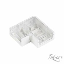 Изображения товара Коннектор угловой COB-MONO-10mm-2pin-STS-IP68 (Прозрачный) | 059159 | Arlight