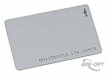 Изображения товара ST-PC120MF - Cмарт карта Mifare-совместимая 1K, ISO формат для печати, без логотипа и кода, 86х54х0.8мм.