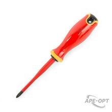 Изображения товара Отвертка диэлектрическая PZ2x100 серия СЛИМ | 103010 | КВТ