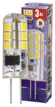 Изображения товара Лампа светодиодная LED 3Вт G4 220В 2700К PLED-G4 капсульная | 1032041 | Jazzway