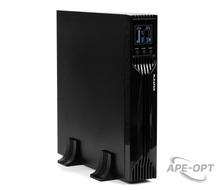 Изображения товара 8960 Источник бесперебойного питания RAPAN-UPS 3000 RACK+4x9Ah 2100 Вт, Line-interactive, синус, встроенные АКБ 6 шт.x 9Ah