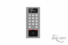 Изображения товара DS-K1T502DBWX - Терминал доступа Hikvision со встроенными считывателями Mifare, Felica, DESfire и модулем Bluetooth