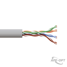 Изображения товара Кабель витая пара TERACOM PRO Cat.5E U/UTP 4 пары solid 24AWG цвет серый упак