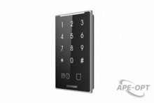 Изображения товара DS-K1109EKB-QR - Считыватель EM карт с поддержкой Bluetooth, ПИН-код, QR-код