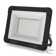 Изображения товара Прожектор светодиодный Elementary 50W 4475lm 4000К 200-240V IP65 черный LED 1/10 | 613100250 | Gauss