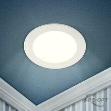 Изображения товара Светильник светодиодный встраиваемый downlight LED 1 18Вт 4000К белый круг (1/50шт/тр.упак) | Б0019459 | ЭРА
