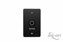 Изображения товара BAS-IP SH-45R BLACK - врезная кнопка выхода