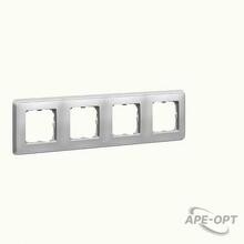 Изображения товара Cariva DIY Рамка 4 поста алюминий | 695994 | Legrand