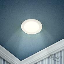 Изображения товара Светильник светодиодный встраиваемый downlight LED 1 6Вт 4000К белый круг | Б0017486 | ЭРА
