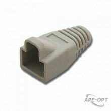 Изображения товара Колпачок изолирующий для разъема RJ45 PVC СЕРЫЙ | CS4-11 | ITK