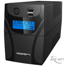 Изображения товара Источник бесперебойного питания Ippon Smart Power Pro II 1600 960Вт 1600ВА черный (арт:1005588)