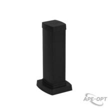 Изображения товара Snap-On мини-колонна алюминиевая с крышкой из пластика 1 секция, высота 0,3 метра, цвет черный | 653002 | Legrand