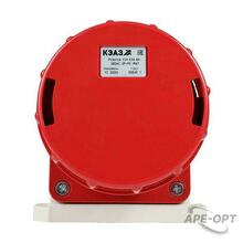 Изображения товара Розетка 134-63А-6h-380AC-3P+PE-IP67 | 241220 | КЭАЗ