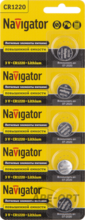 Изображения товара Элемент питания 94 778 NBT-CR1220-BP5 |94778 |Navigator