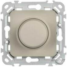 Изображения товара FLITE Светорегулятор проходной TRIAC (для ламп накаливания и галогеновых ламп) 550Вт СС26-5-12-ФлЛ льняной | FI-D23-0550-P-K88 | IEK