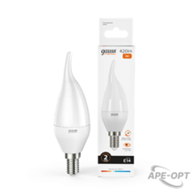 Изображения товара Лампа светодиодная LED Elementary Свеча на ветру 6W E14 420lm 3000K | 34116 | Gauss