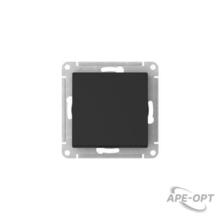 Изображения товара AtlasDesign Aqua Карбон Переключатель 1-клавишный IP44, сх.6, 10АХ,механизм, быстрозажимные клеммы | ATN441061S | SE