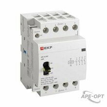 Изображения товара Контактор модульный КМ РУ 40А 4NO (3 мод.) EKF PROxima | km-3m-40-40 | EKF