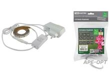 Изображения товара Комплект светодиодной ленты SMD2835-60 LED/м-12 В-4,8 Вт/м-IP65-3000 К (1 м), 6 Вт | SQ0331-0231 | TDM