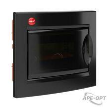 Изображения товара Щиток встраиваемый 8 модулей, IP41, черный | 82508 | DKC